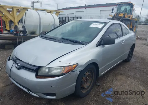2007 Honda Civic Lx из США, поврежденный, VIN 2HGFG12617H540607